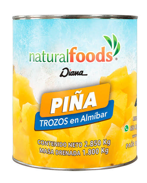 PINA TROZOS ALCEDA 3KG PINA TROZOS ALCEDA 3KG