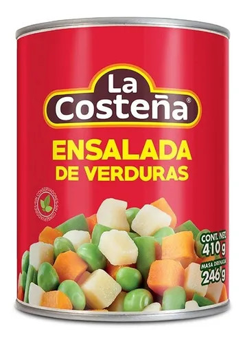 ENSALADA DE LEGUMBRES 410G COSTENA