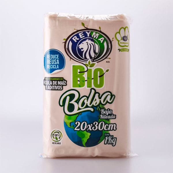 BOLSA BIODEGRADABLE 20X30