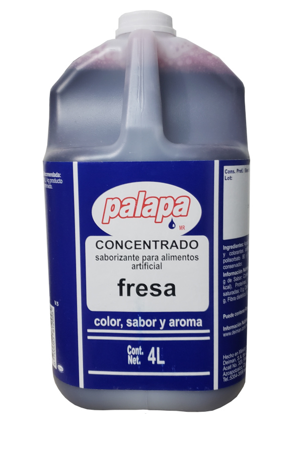 CONCENTRADO SABOR FRESA PALAPA GL