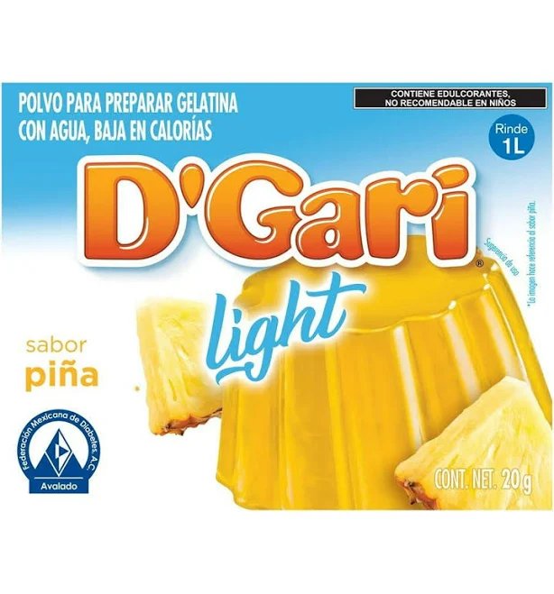 GEL. DGARI 120G PINA GEL. DGARI 120G PINA