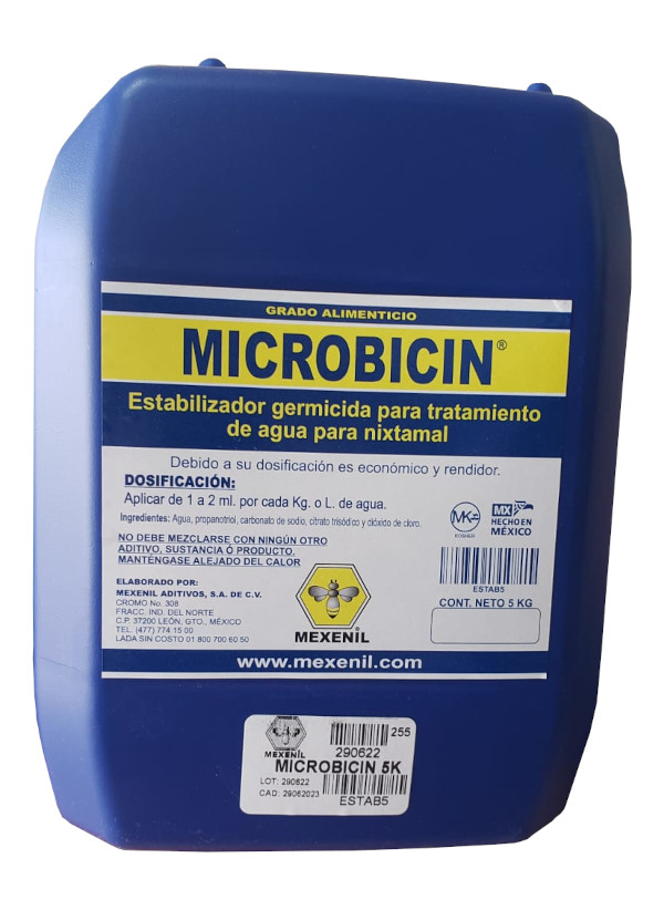 MICROBICIN ESTABILIZADOR PARA NIXTAMAL